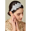 image:imageBABEYOND Flapper Headpiece for Women  Flapper Headband 1920s Gatsby Headpiece Vintage Accessories for WomenSilver