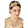 image:imageBABEYOND Flapper Headpiece for Women  Flapper Headband 1920s Gatsby Headpiece Vintage Accessories for Women2Gold